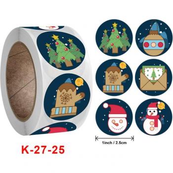 Étiquettes décoratives de Noël