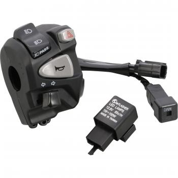 Kit Interruttore Sinistro KITACO Ducks 125 Emergenza JB04/JB06 Nero