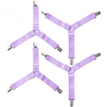Attaches Drap Réglables – Kit 4 pièces