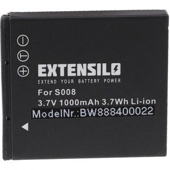 Extensilo 3,7 V Kamera-Akku für Leica C‑Lux 2