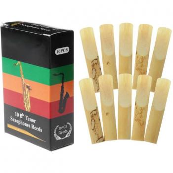 Set d'Anches Sax Tenor Bb – 10 pcs, Forces 2‑3
