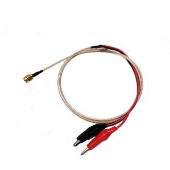 Câble Référence RF SMA Rouge-Noir, Pin Câblage Crocodile – Ligne RG316 50 cm