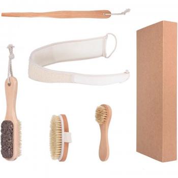 Set Brosse Lavage Sec 4P – Poignée Longue
