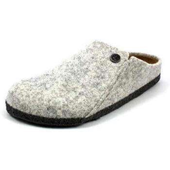 Gray Breeze Birkenstock – Women's Slip-On Slippers, US 5 (Zermatt)