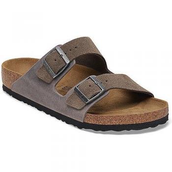 Ciabatte Birkenstock Arizona in pelle marrone