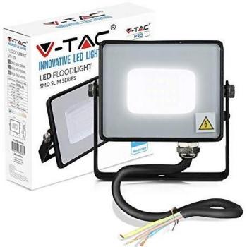 V-TAC Faretto LED 20W Slim Nero 6400K Chip Samsung