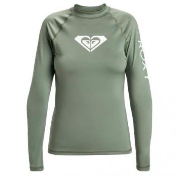 Roxy Whole Hearted Maglia da Nuoto Verde Menta S (Manica Lunga)
