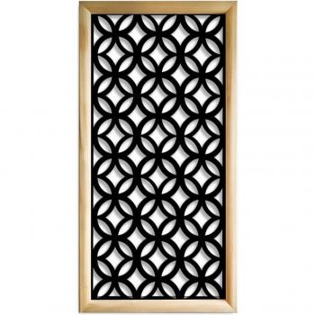 Nero 47x94 cm Modulo Decorativo Eclectic – Legno & PVC