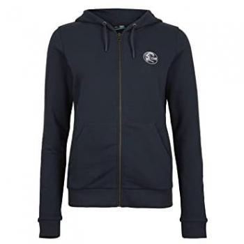 O'Neill Femme Sweat Zippé Capuche Marine Imprimé Poitrine et Dos