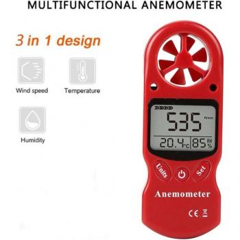 TL-300 Mini Anemometer with Hygrometer