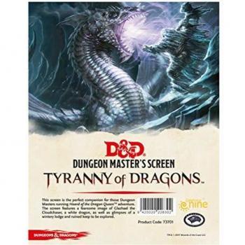 Dungeons & Dragons DM Screen: Tyranny of Dragons