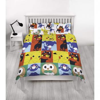 Copripiumino 2 Lati Pokémon Newbies Coordinato