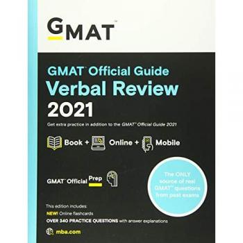 GMAC (Graduate Management Admission Council) Gmat Official Guide Verbal Review 2021: Book + Online Question Bank