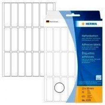 HERMA Namnetikett 13x50 vit