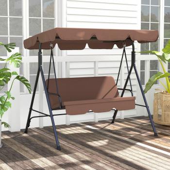 Metal Hammock Swing Chair for Patio and Garden