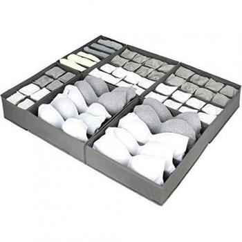 Multi-Section Storage Solution for Socks and Bras