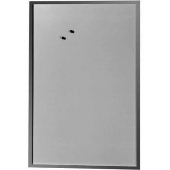 Herlitz Magnettafel 600 x 800 mm, aus Metall, weiß