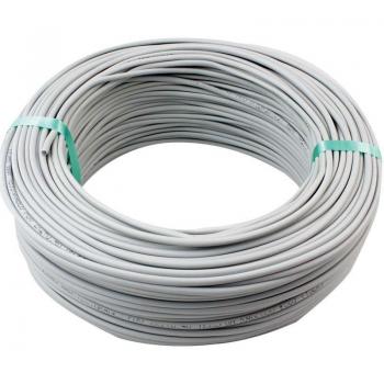 Cable de teléfono 5 hilos 2 sombreros 100 metros * ELEKTROMER
