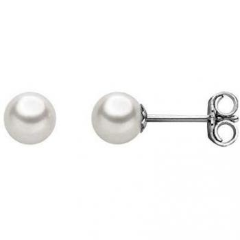 Orecchini de Perlas y Oro Comete