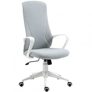 Fauteuil de direction inclinable gris clair