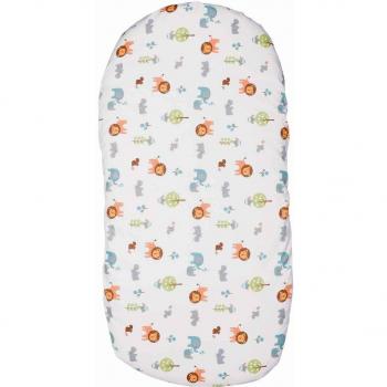 Baby‑Spannbettlaken Chicco Hug 4‑in‑1 Air 2 – 39 × 77 cm, Baumwoll‑Set