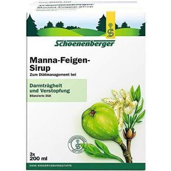 MANNA-FEIGEN-Sirup Schoenenberger mit Honig