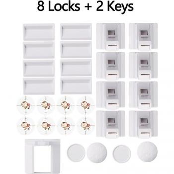 Baby Safety Magnetic Drawer Locks