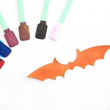 Lychee Life Colored Leather Cotton Swabs