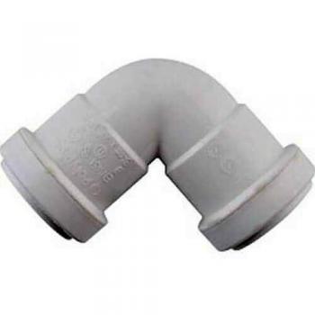 Polypipe 90 Degree Knuckle Bend Push Fit 32mm Grey