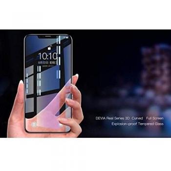 Real Series Temperado 3D: Capa Protectora Total iPhone XS Max