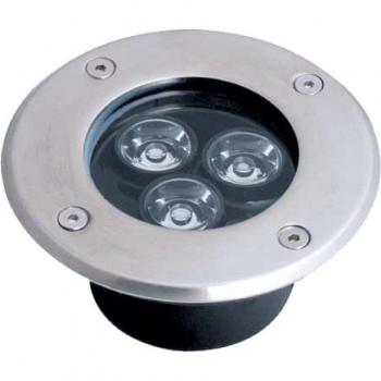 Faretto Segnapasso 3W LED Incasso Calpestabile IP68 Bianco Caldo
