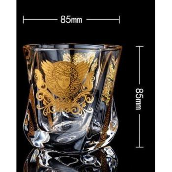 Luxury Gold Line Whiskey Glass