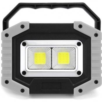 Portable 30W COB LED Searchlight with USB Charging