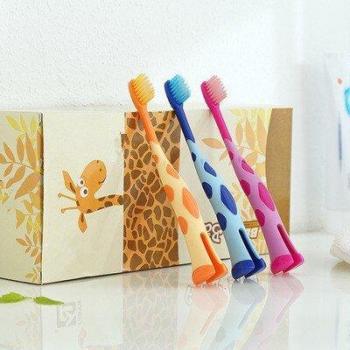 Random Cute Kids Toothbrush for 3 Years Old
