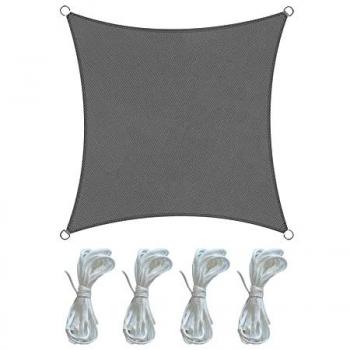 Tenda Esterno 5x5 Grigio Polietilene Anti‑UV