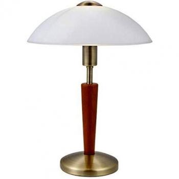 EGLO Solo Tischlampe, 1-flammig, satiniertes Glas