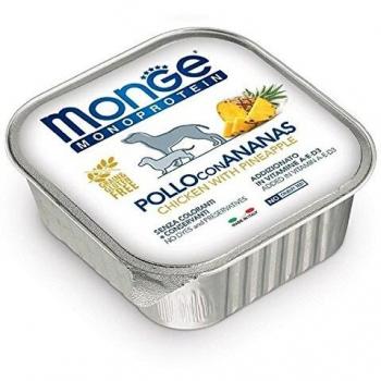 Monge Monoprotein POLLO CON ANANAS, cibo umido per cani
