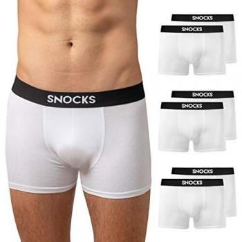 Pack de 6 Calzoncillos Boxer Hombre Snocks