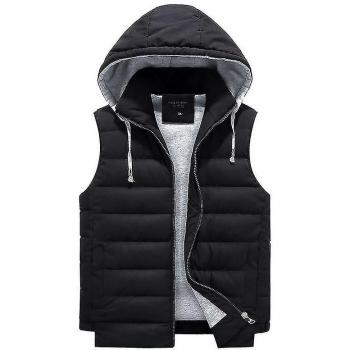 Chaqueta casual 4XL-8XL con capucha y aislamiento