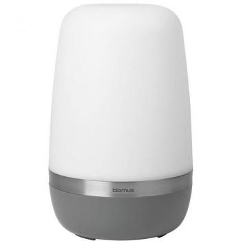 Blomus LED Außen-Tischleuchte Spirit Warm Gray, USB-Ladefunktion, LED fest integriert