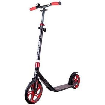Hudora CLVR 250 Kids Aluminum Scooter – Black Red