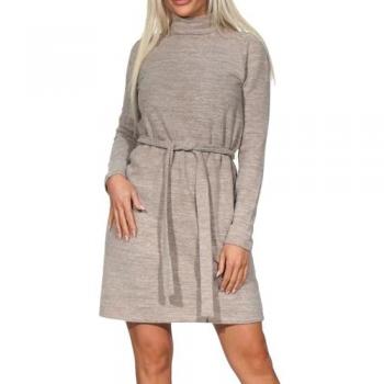 Dames Vero Moda Bella Jersey Jurk – Lang mouw, Lichtgewicht Vachtlaag