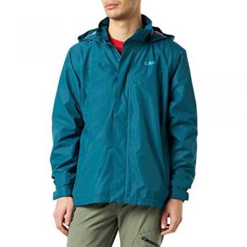 CMP Herren Regenjacke mit Kapuze Snaps 50