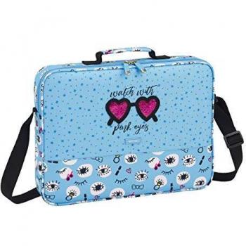 Valise Rigide Moos 38 cm Bleu 2018