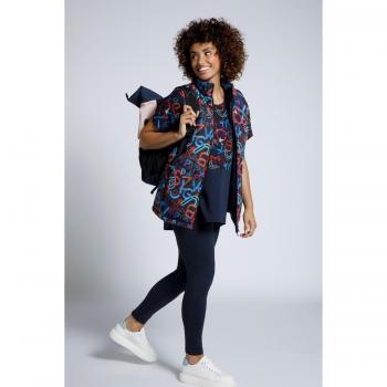 Plus Size Women's Reversible Quilted Vest