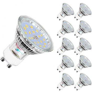 Yiahin GU10 LED Warmweiss 10er Pack