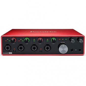 Focusrite Scarlett 18i8 3rd Gen USB Interface with Software Suite