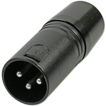 PULSE DMX XLR 3 Pin Terminators Black Plugs [2 Pack]
