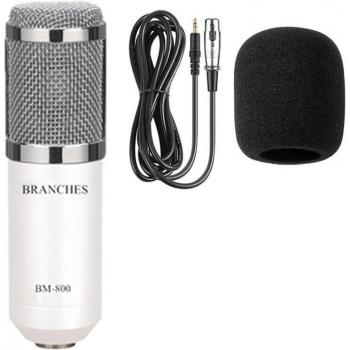 BM800 Mikrofon mit Schockhalter für professionelle Audioaufnahmen