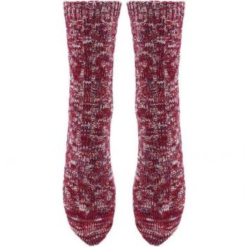 Calcetines Básicos de Lana Negra para Mujeres